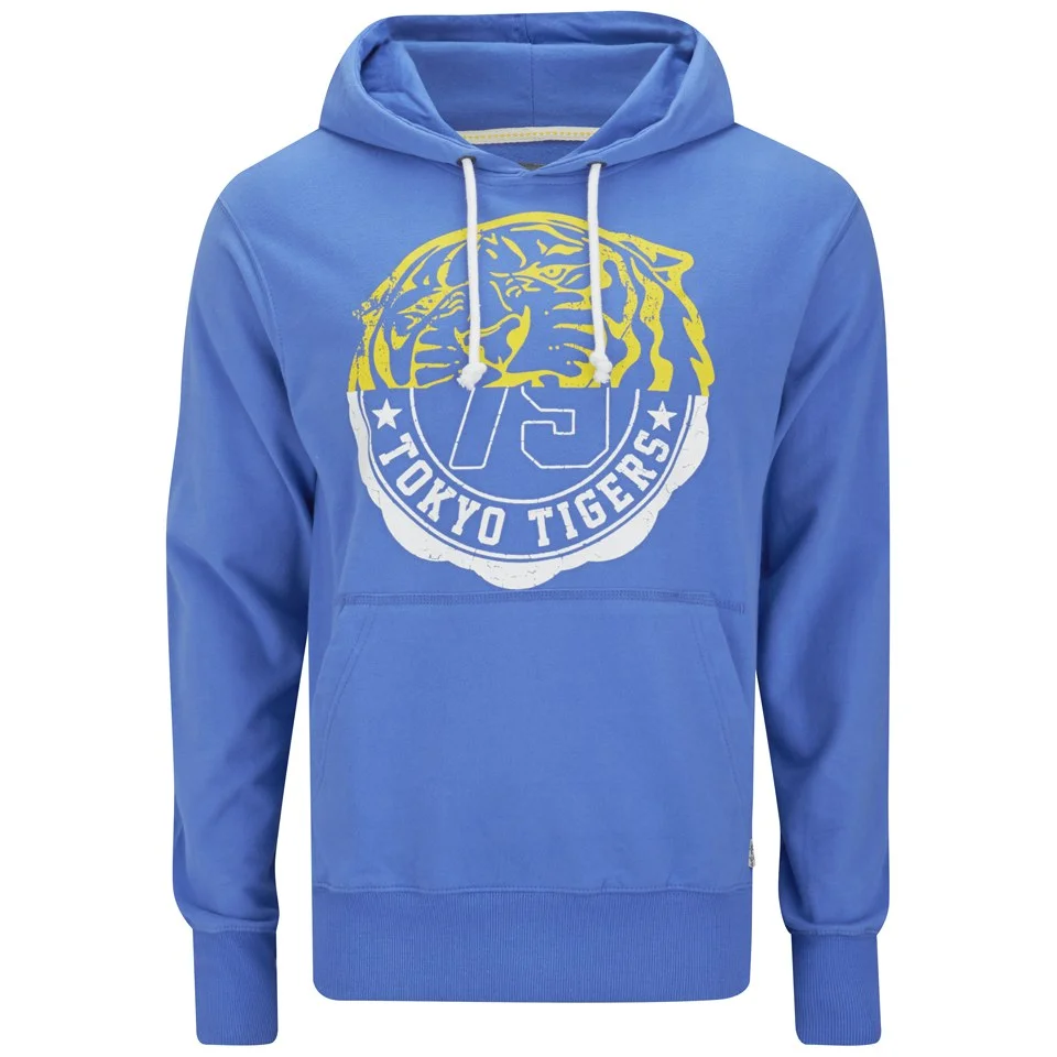Tokyo Tigers Men's Ducos Hoody - Vallarta Blue - S - Blau Bild 1