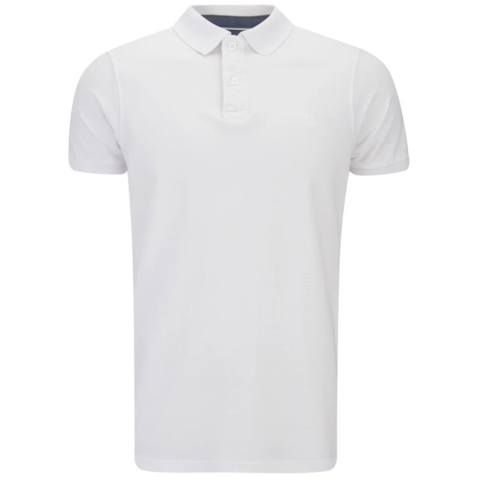 Pride & Soul Men's Lezandro Polo Shirt - White - S - Weiß Bild 1