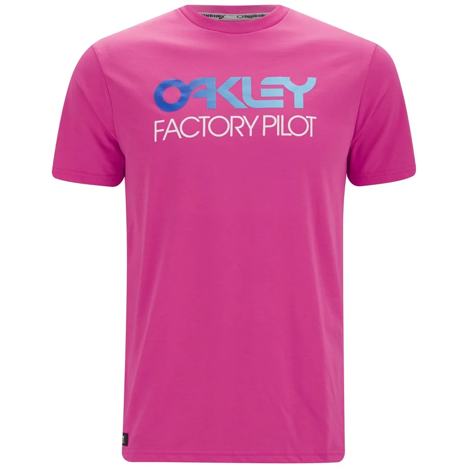Oakley Men's Shifter T-Shirt - Fuchsia - S - Rosa Bild 1