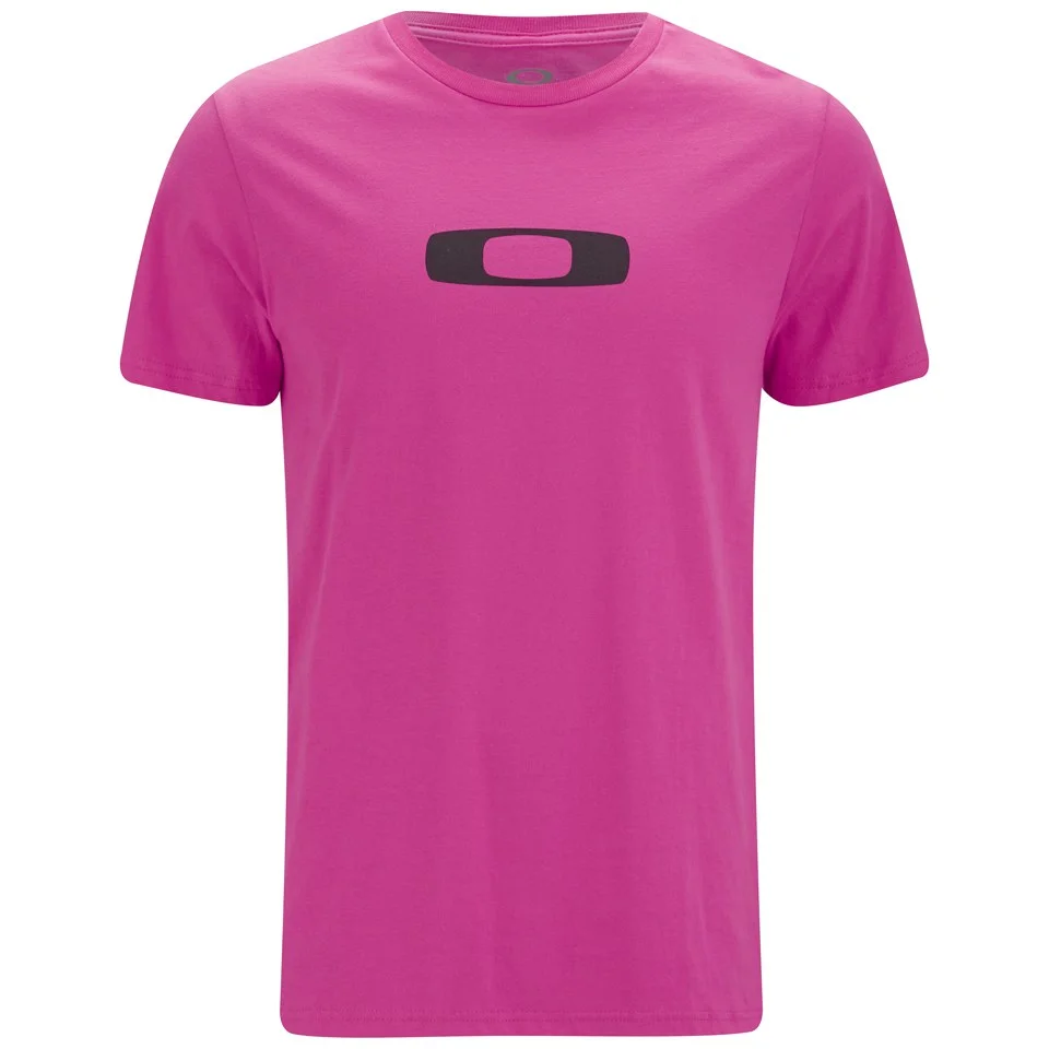 Oakley Men's Square Me T-Shirt - Fuchsia - S - Rosa Bild 1