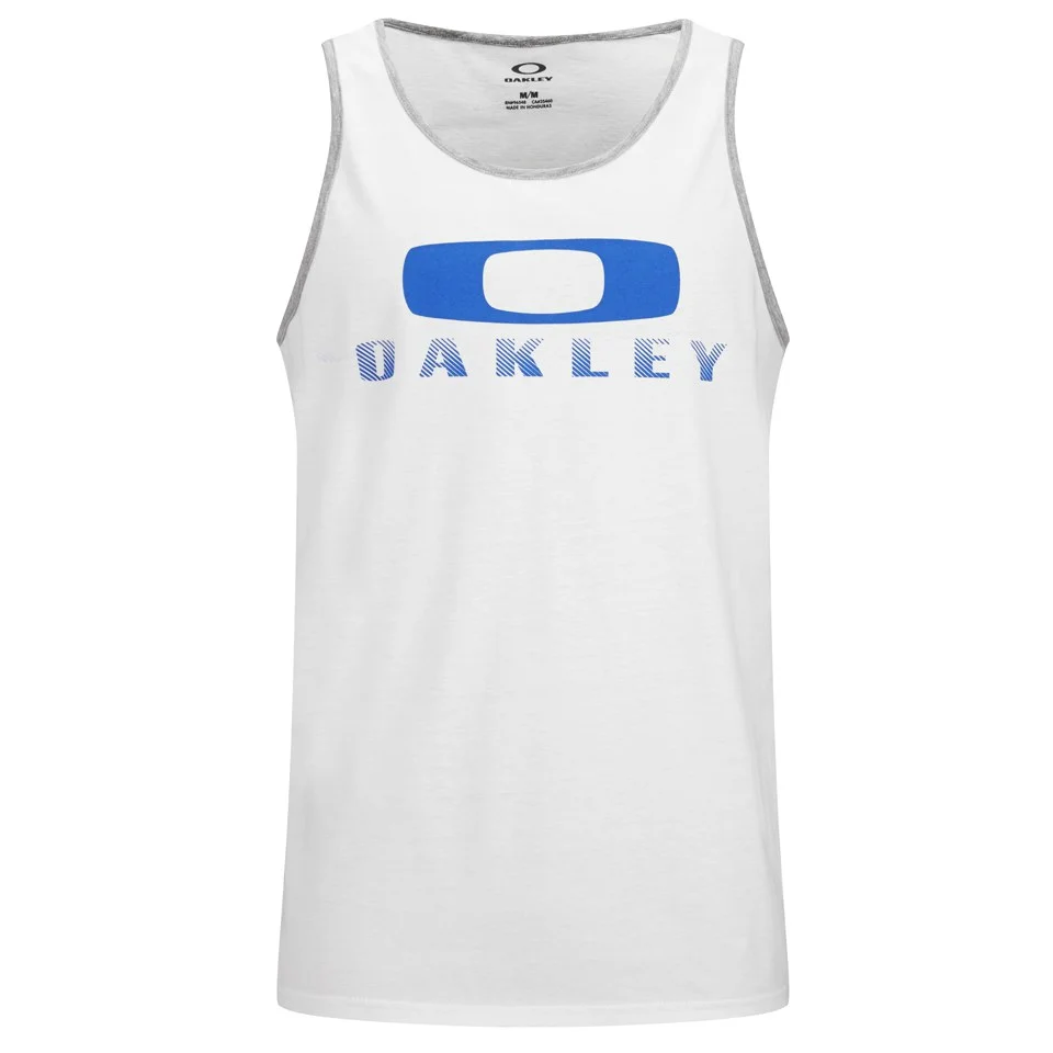 Oakley Men's SQ O Tank Top - White - S - Weiß Bild 1