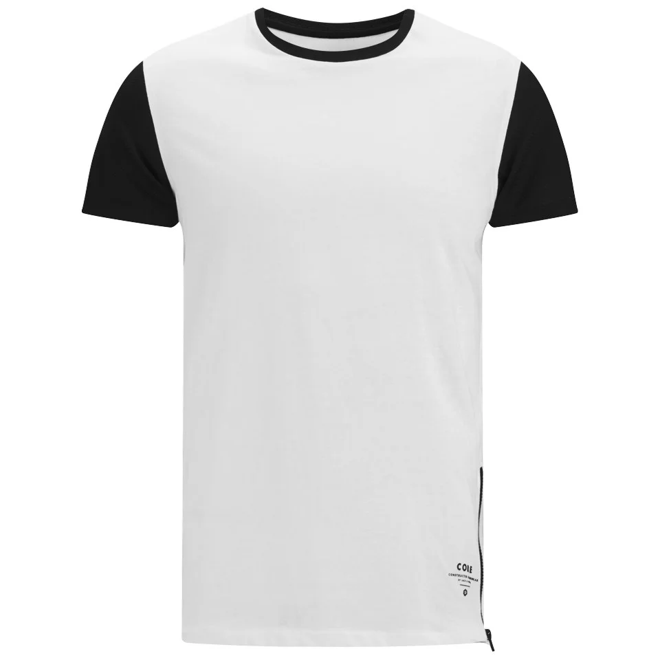 Jack & Jones Men's Core Clip Short Sleeve Crew Neck T-Shirt - White - S - Weiß Bild 1