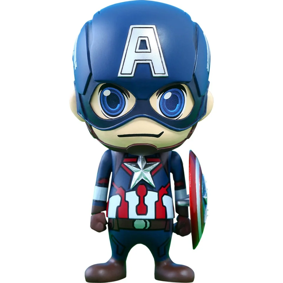 Hot Toys Marvel Avengers Age of Ultron Captain America Collectible Cosbaby Action Figure Bild 1