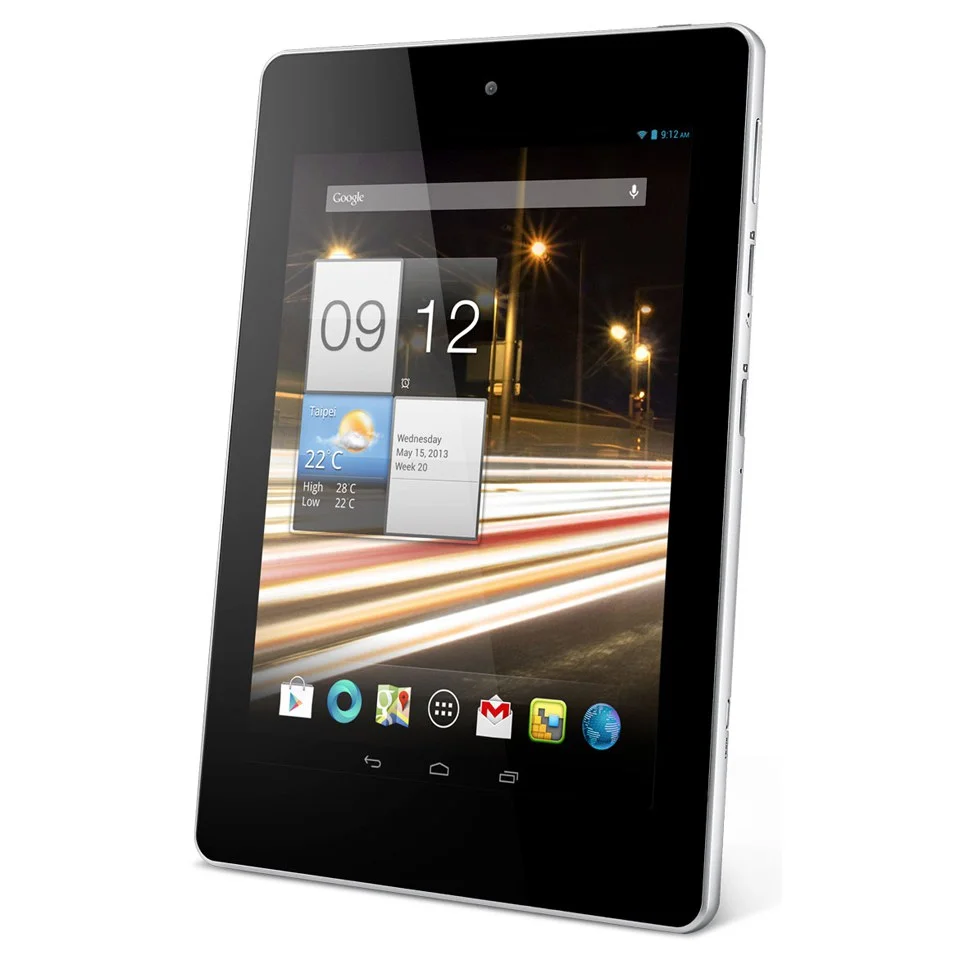 Acer Iconia B1-710 7 Inch Touch Screen Tablet with Webcam - White Bild 1