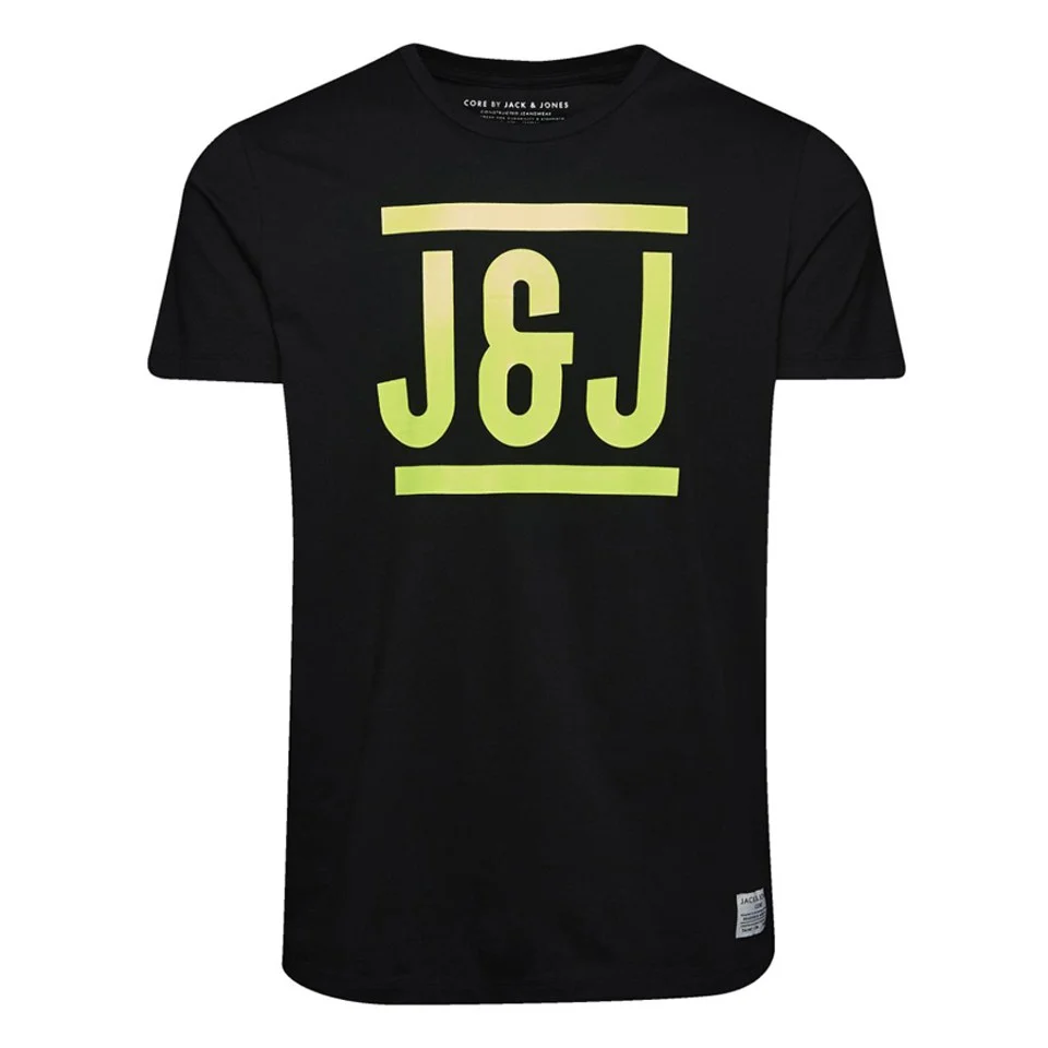 Jack & Jones Men's Core Fly T-Shirt - Black Coffee - S - Schwarz Bild 1