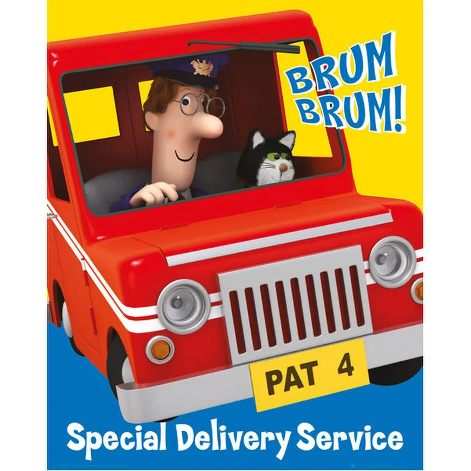 Postman Pat Brum Brum - Mini Poster - 40 x 50cm Bild 1
