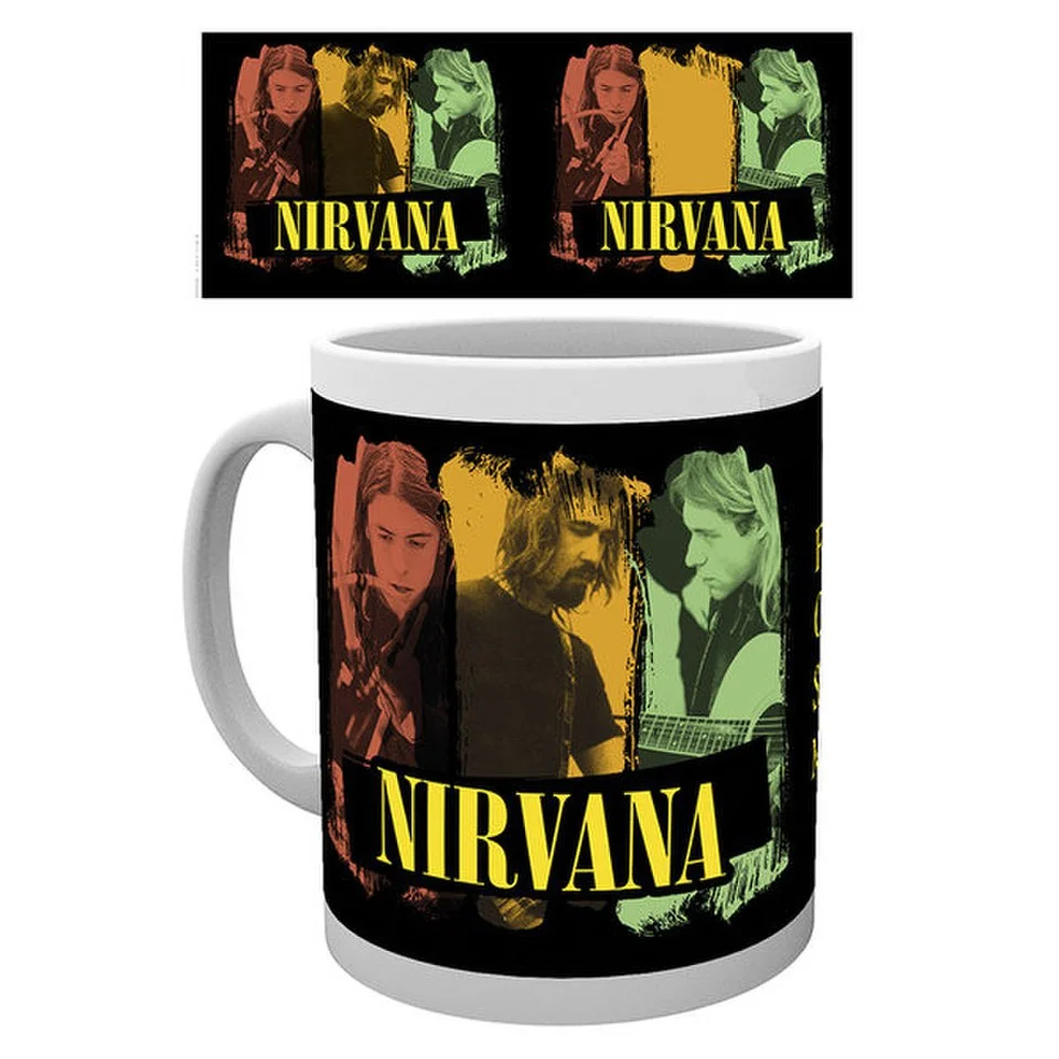 Nirvana Band Collage - Mug Bild 1