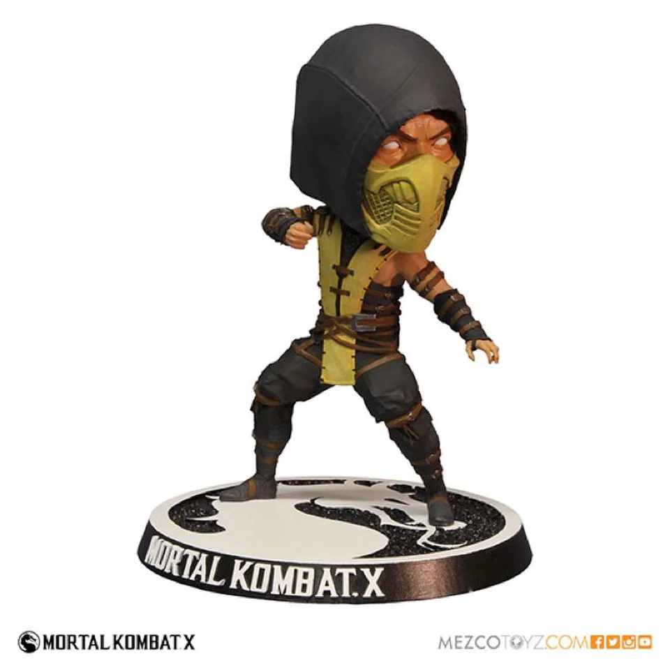 Mortal Kombat X Scorpian Bobble Head Action Figure Bild 1