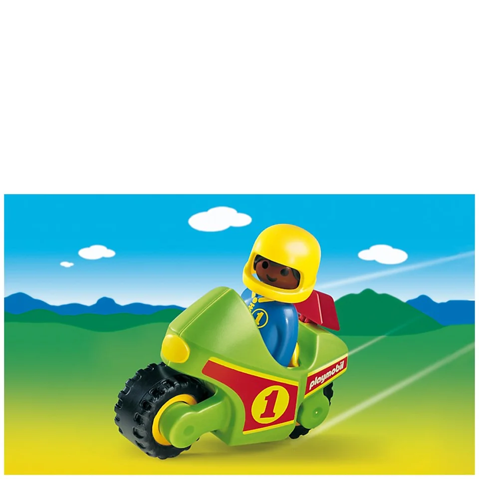 Playmobil 1.2.3 Motor Bike (6719) Bild 1