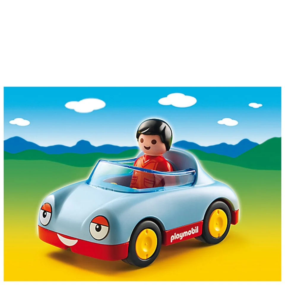 Playmobil 1.2.3 Convertible Car (6790) Bild 1