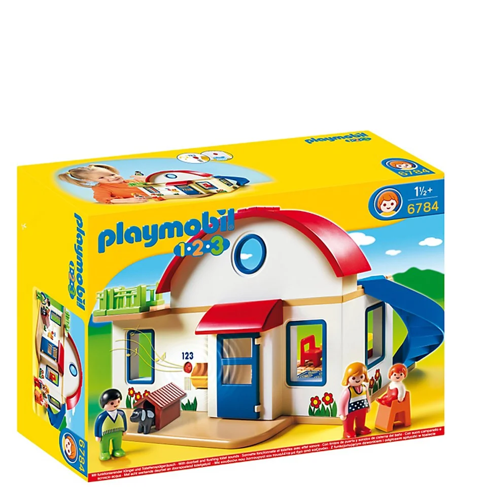 Playmobil 1.2.3 Suburban Home (6784) Bild 1