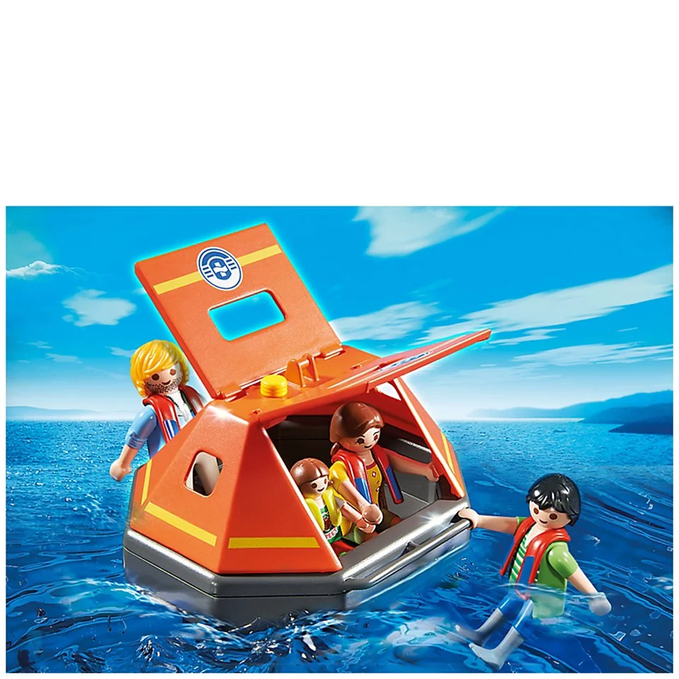Playmobil Coast Guard Life Raft (5545) Bild 1