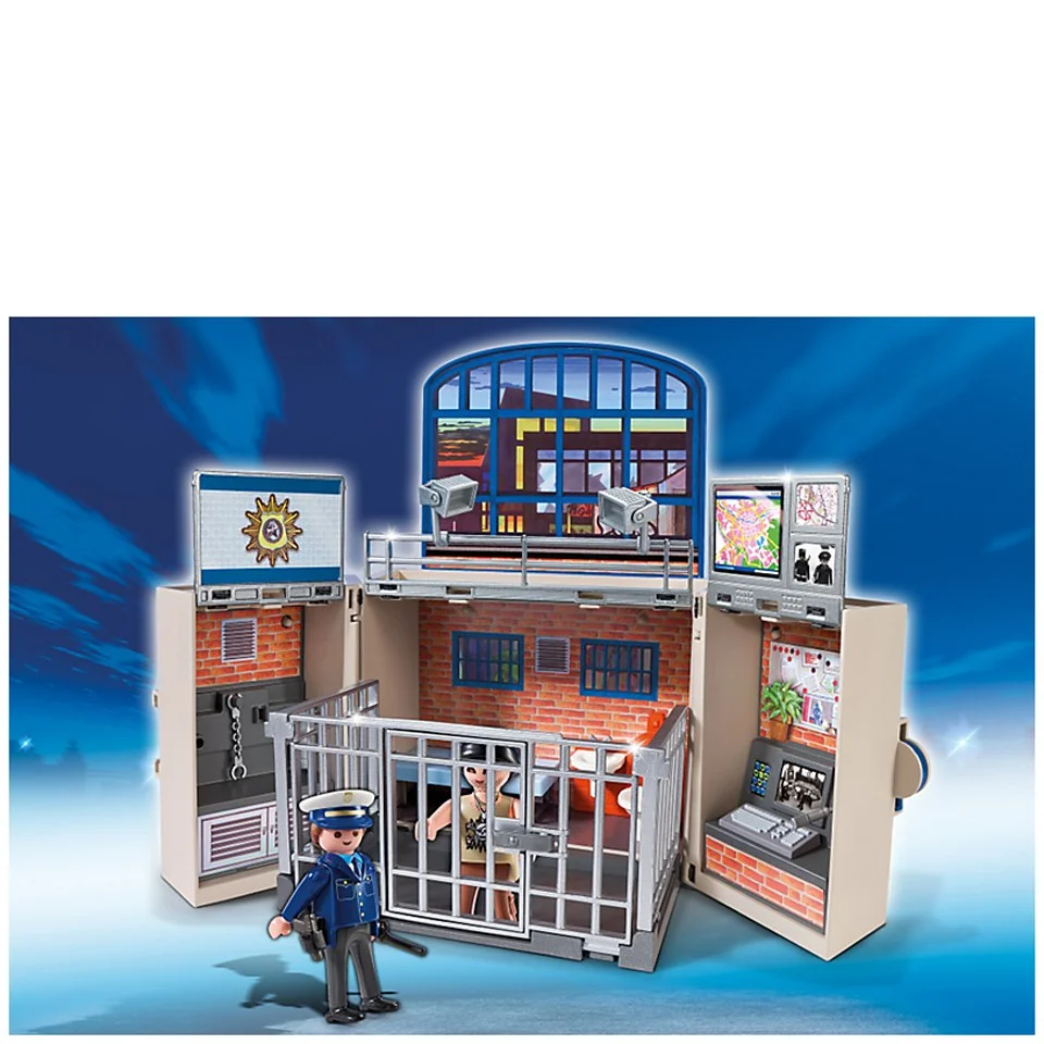 Playmobil Police My Secret Police Station Play Box (5421) Bild 1