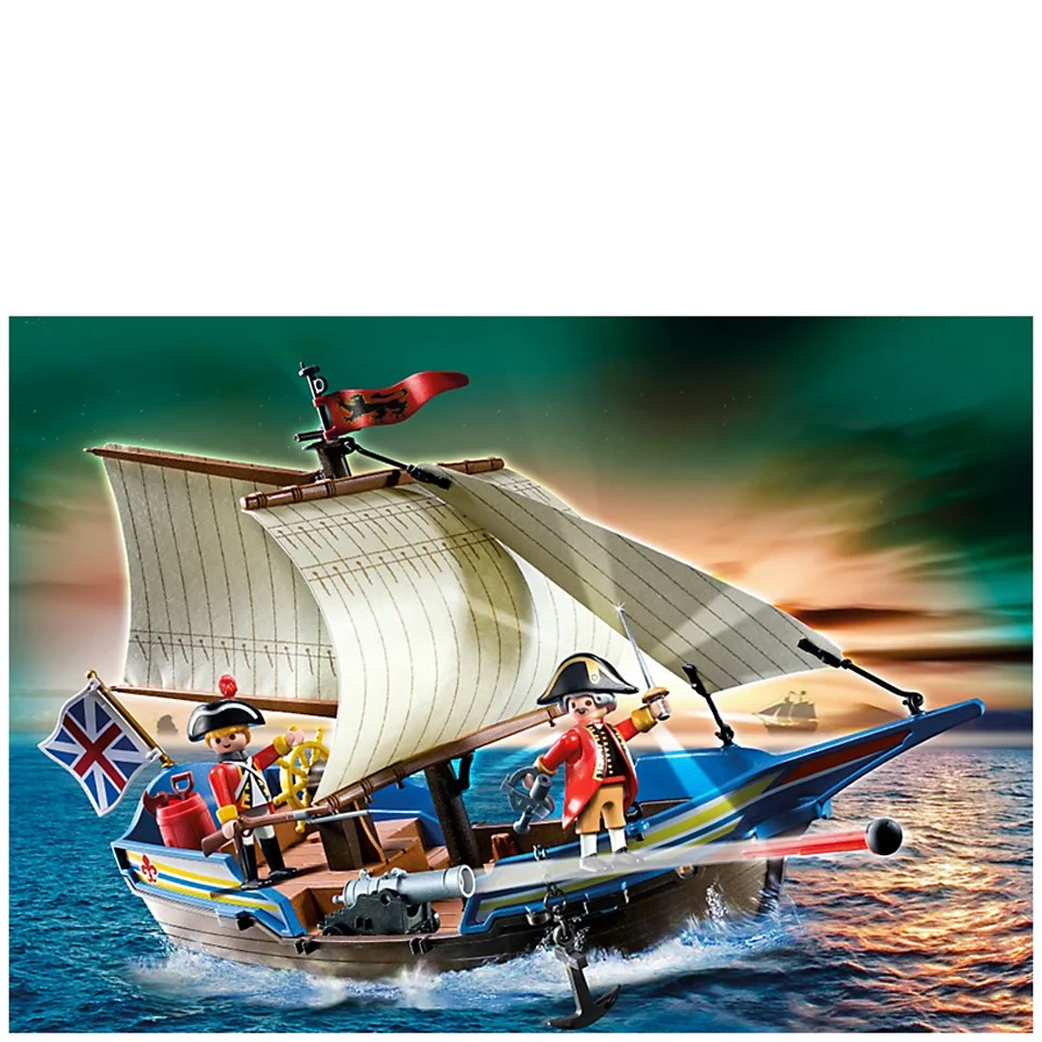 Playmobil Pirates Redcoat Battle Ship (5140) Bild 1