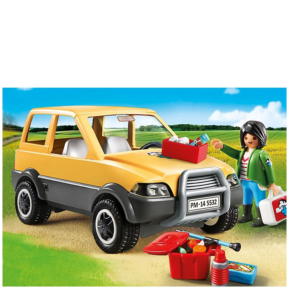 Playmobil Vet Clinic Vet with Car (5532) Bild 1