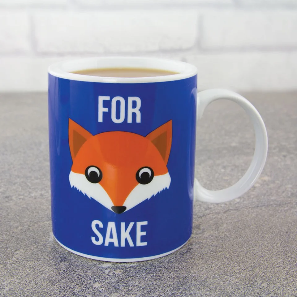 For Fox Sake Tasse Bild 1
