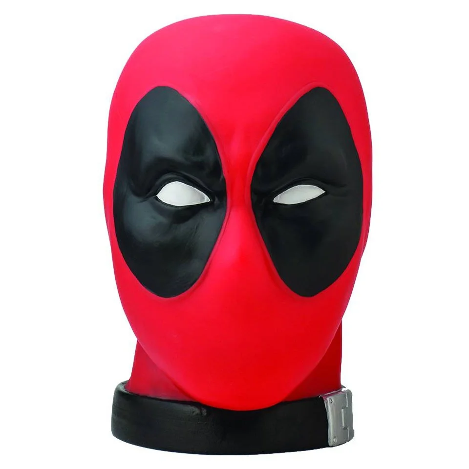 Monogram Marvel Deadpool Head Previews Exclusive 1:1 Scale Bank Bild 1