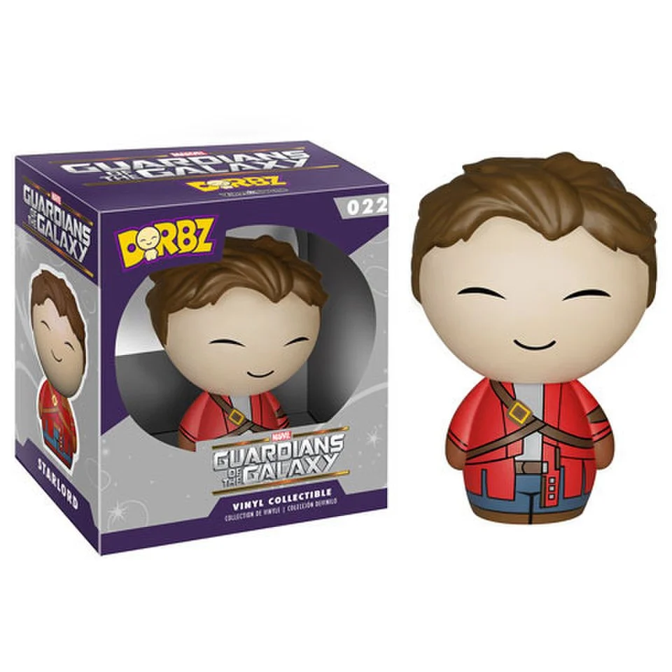 Marvel Guardians of the Galaxy Star-Lord Unmasked Vinyl Sugar Dorbz Figur Bild 1