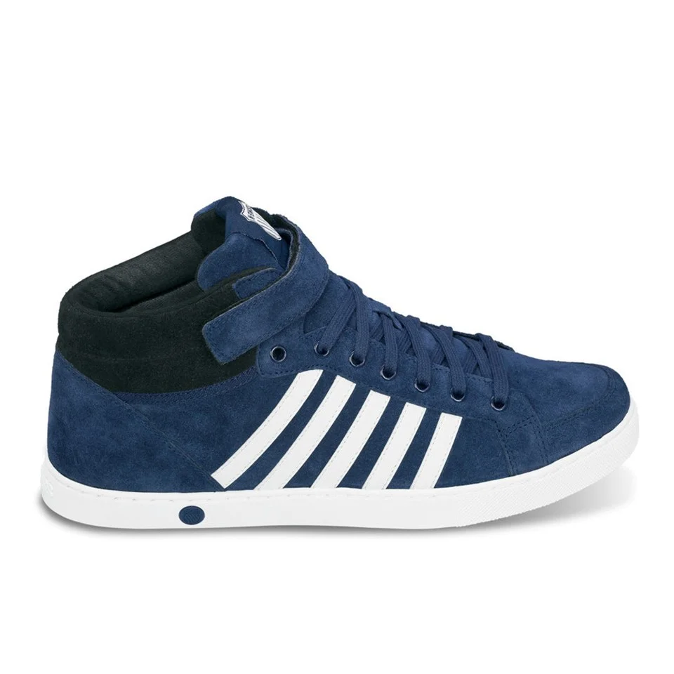 K-Swiss Men's Adcourt 72 High Top Trainers - Mood Indigo - UK 7 - Blau Bild 1