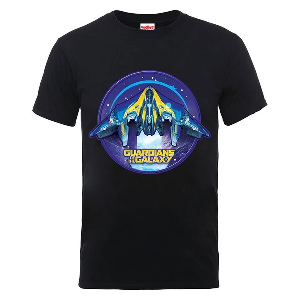 Marvel Guardians of the Galaxy Men's Starship T-Shirt - Black - S - Schwarz Bild 1
