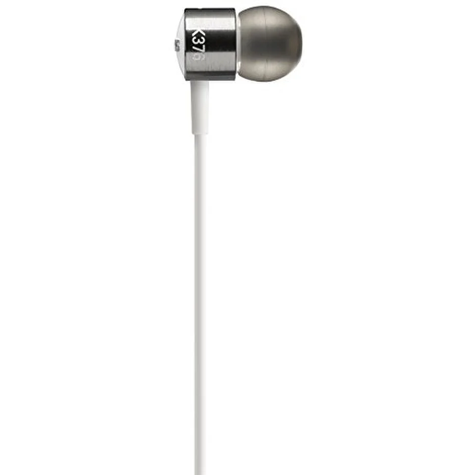 AKG K 376 Premium Aluminium Earphones with In-Line Remote and Mic - White Bild 1