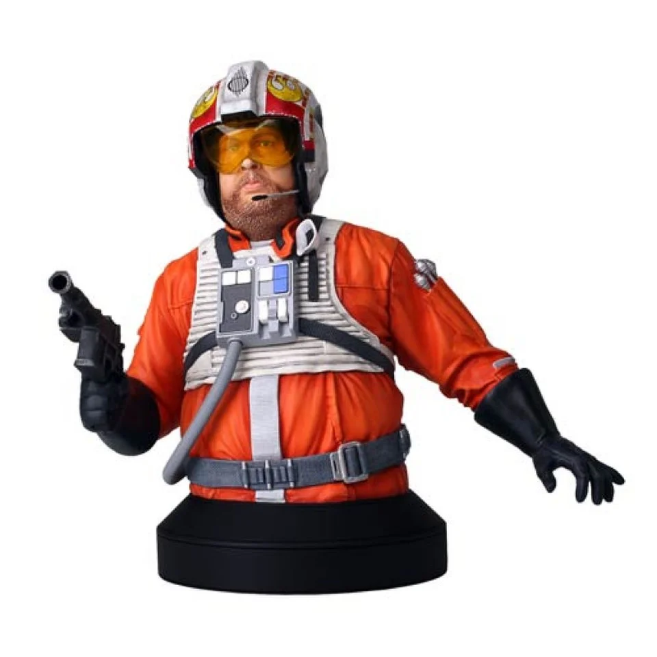 Gentle Giant Star Wars Jek Porkins X-Wing Pilot 2014 SDCC Exclusive Mini Bust Bild 1