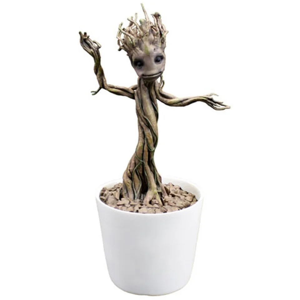 Marvel Guardians of the Galaxy Dancing Groot Shakems Bobble 1:1 Scale Figure Bild 1