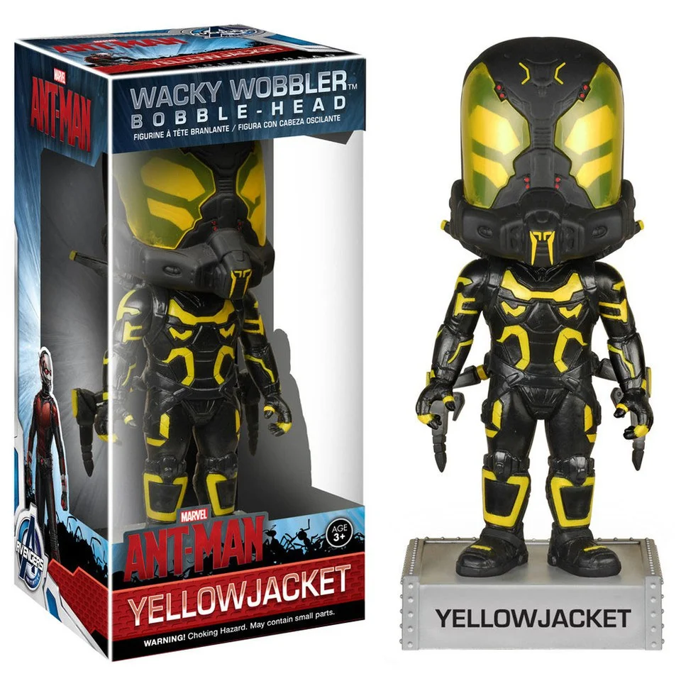 Marvel Ant Man Yellowjacket Bobble Head Figure Bild 1