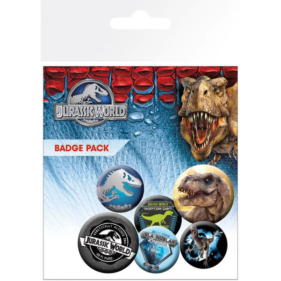 Jurassic World Mix - Badge Pack Bild 1