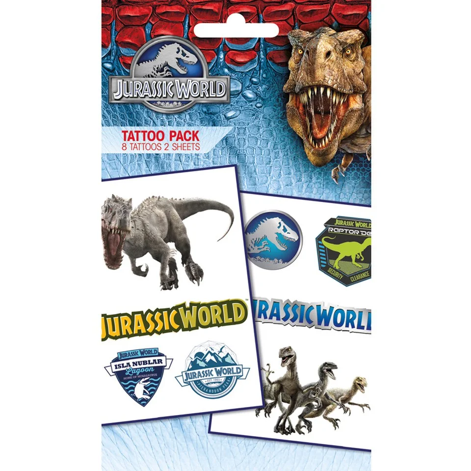 Jurassic World Dinosaurs - Tattoo Pack Bild 1
