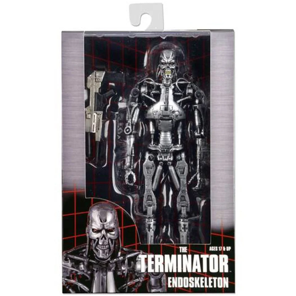 NECA Terminator Endoskeleton 7 Inch Action Figure In Window Box Bild 1