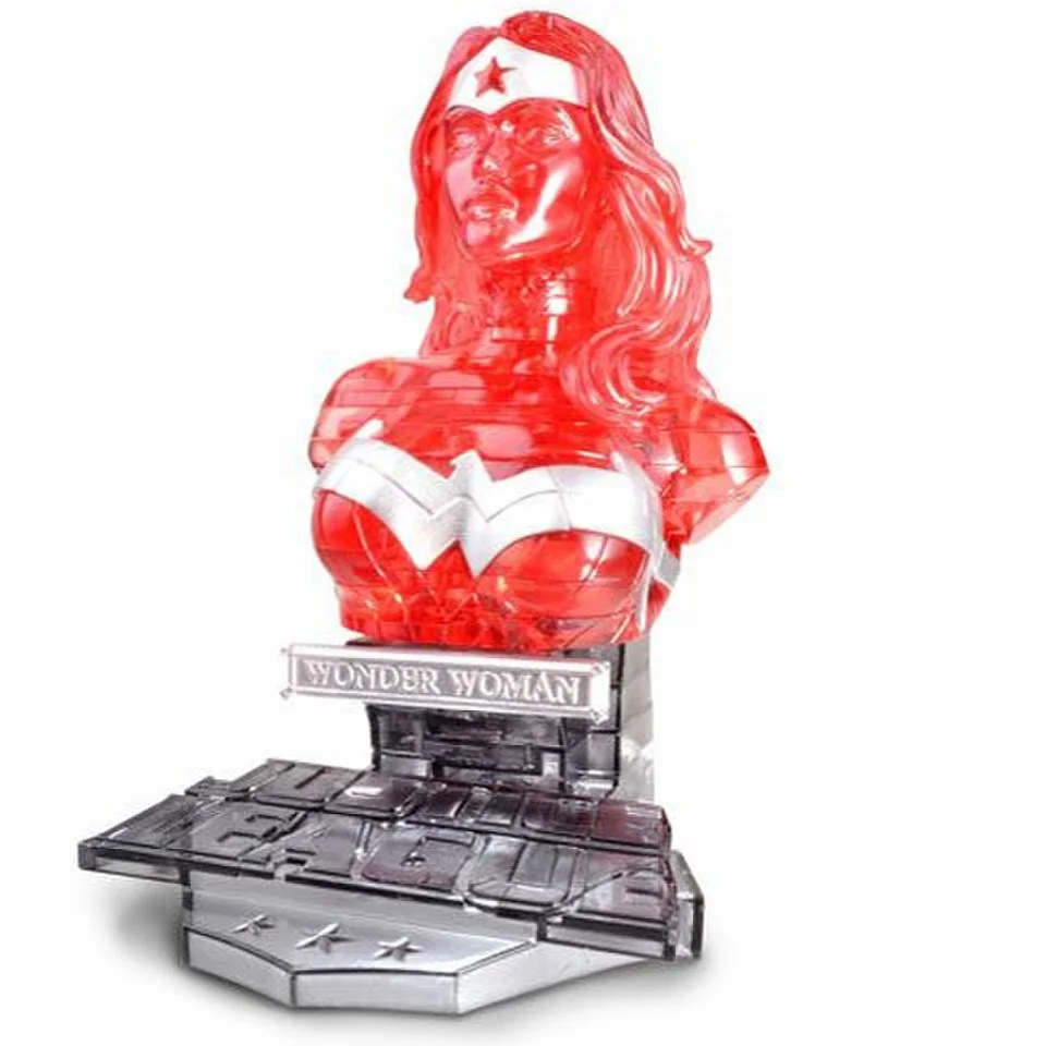 DC Comics Wonder Woman Clear 72 Piece 3D Jigsaw Puzzle Bild 1