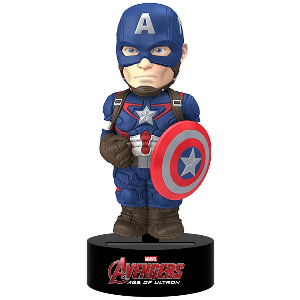 NECA Marvel Avengers Age of Ultron Captain America Wackelfigur Bild 1