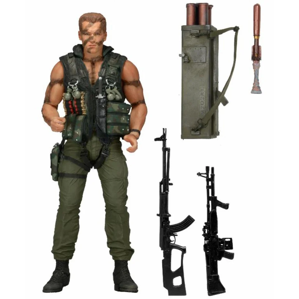 NECA Commando Ultimate John Matrix 30th Anniversary 7 Inch Action Figure Bild 1