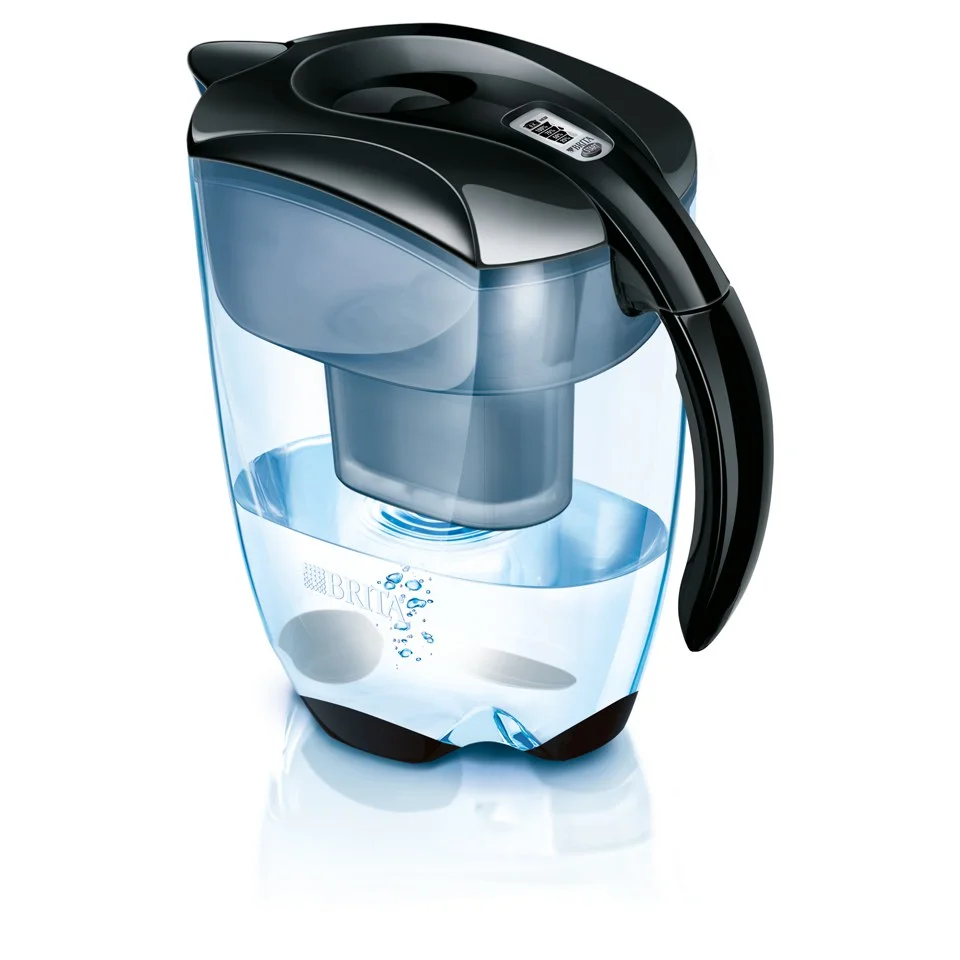 BRITA Elemaris Meter XL Water Filter Jug - Black (3.5L) Bild 1
