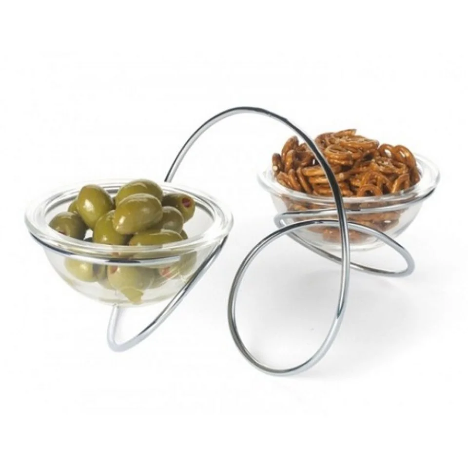 Black and Blum Double Loop Bowl Bild 1