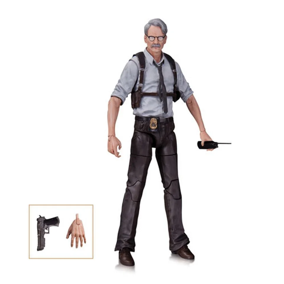 DC Collectibles DC Comics Batman Arkham Knight Commissioner Gordon Action Figure Bild 1