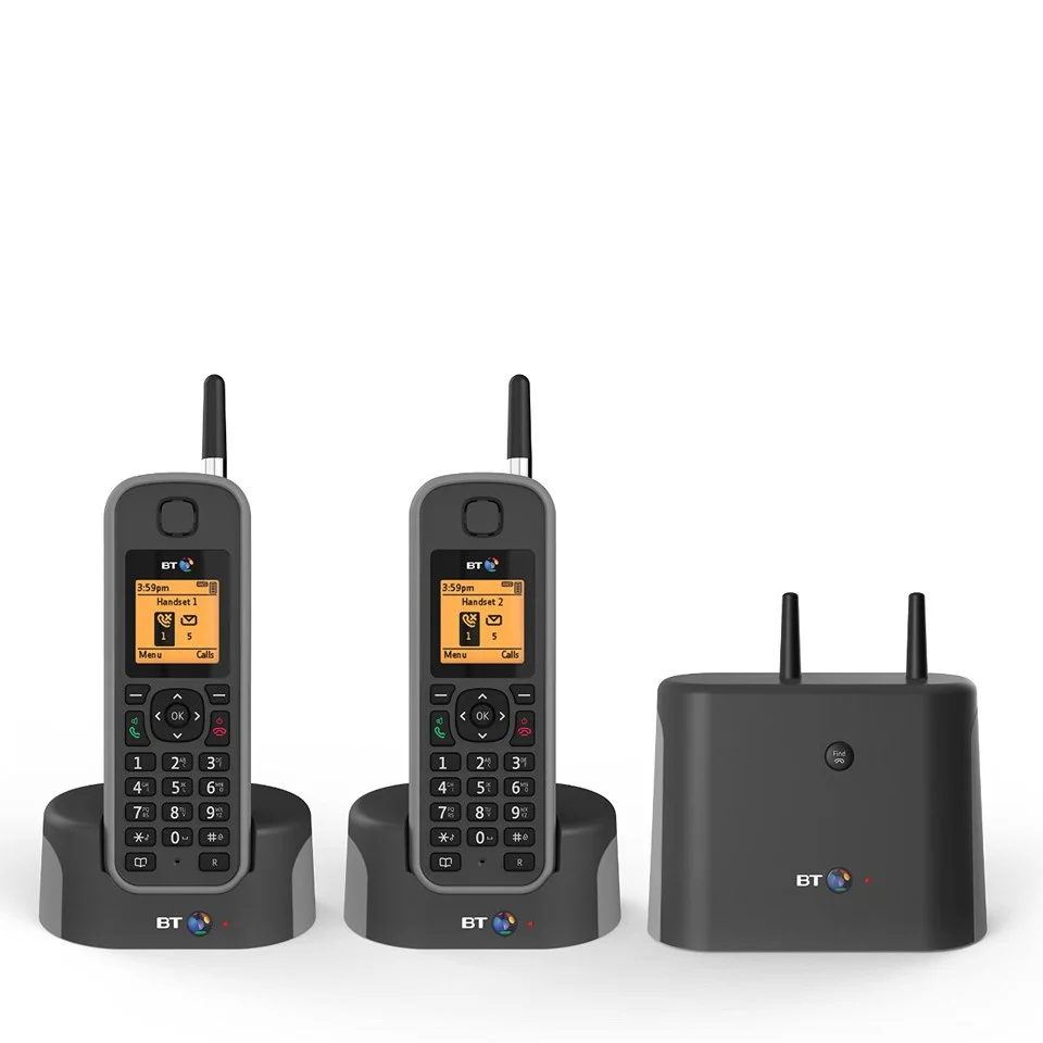 BT Elements 1K Long Range Cordless Telephone - Twin Bild 1