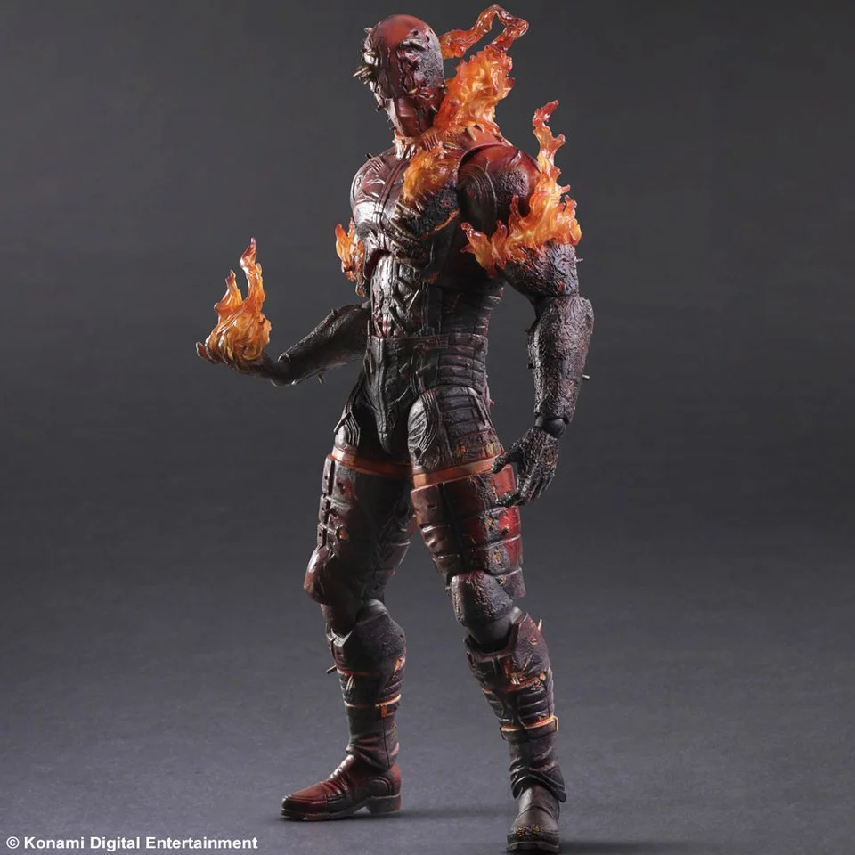Square Enix Metal Gear Solid V The Phantom Pain Man on Fire Play Arts Kai Variant 12 Inch Figure Bild 1