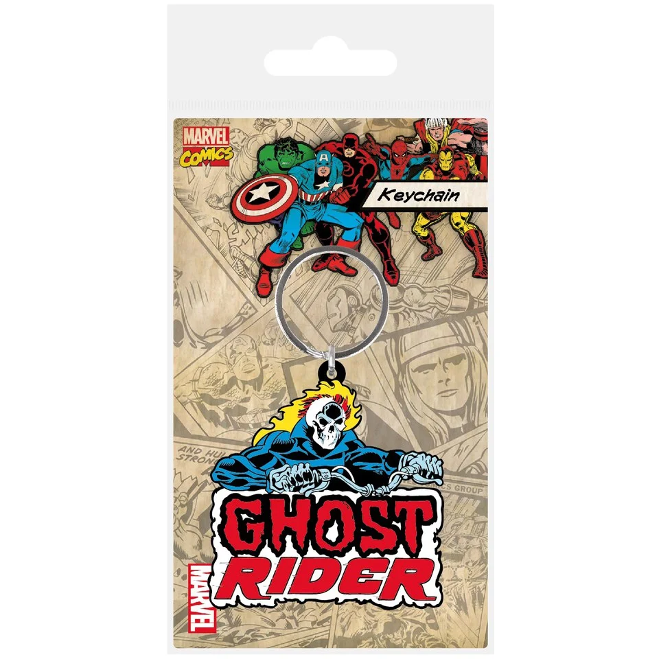 Marvel Ghostrider Metal Key Chain Bild 1