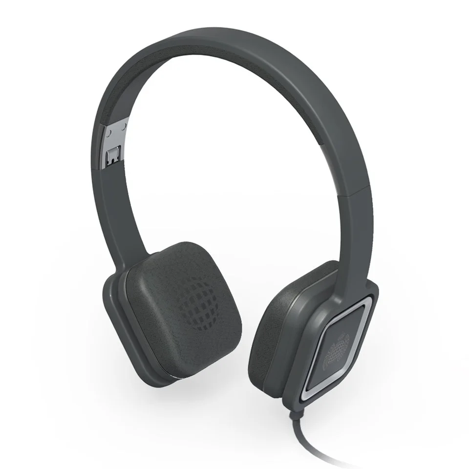 Ministry of Sound Audio On, On Ear Headphones - Charcoal and Gun Metal Bild 1