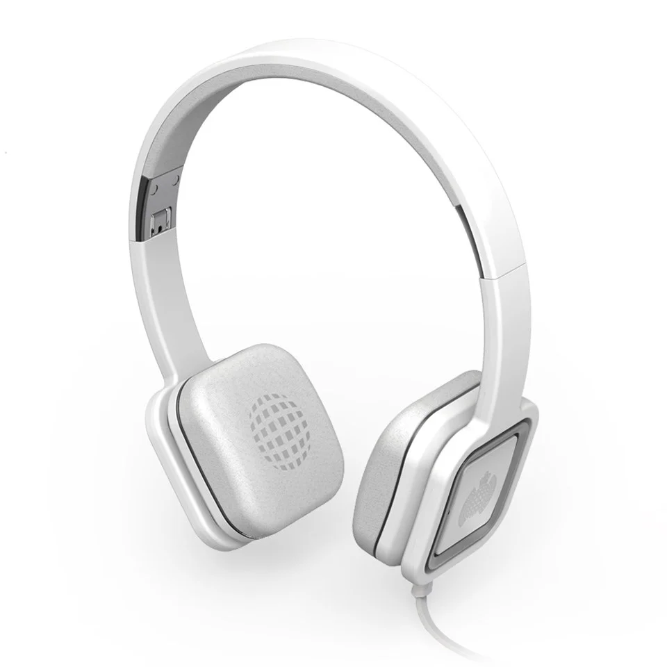 Ministry of Sound Audio On, On Ear Headphones - White and Gun Metal Bild 1