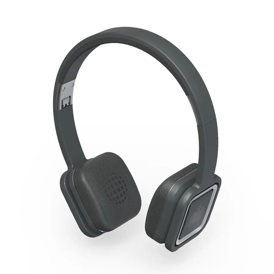 Ministry of Sound Audio On Plus, Wireless Bluetooth On Ear Headphones - Charcoal and Gun Metal Bild 1