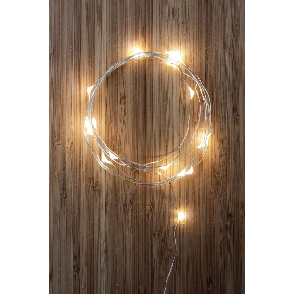 Silber Kupferdraht Lichter Bild 1