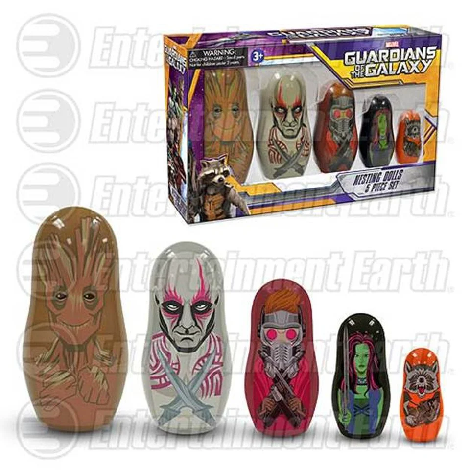 Marvel Guardians Of The Galaxy Nest Dolls Set Bild 1