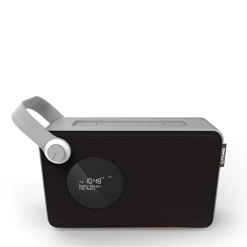 Otone BluMotion Portable Bluetooth DAB Radio - Black Bild 1