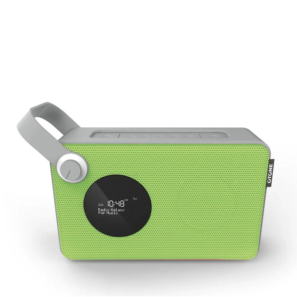 Otone BluMotion Portable Bluetooth DAB Radio - Green Bild 1