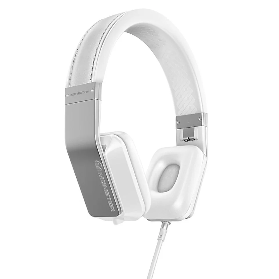 Monster Inspiration Lite On Ear Headphones - White Bild 1
