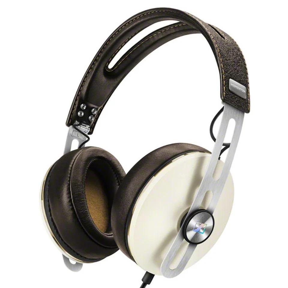 Sennheiser Momentum 2.0 Over-Ear Headphones Inc In-Line Remote & Mic - Ivory - iPhone/iPad/iPod Bild 1