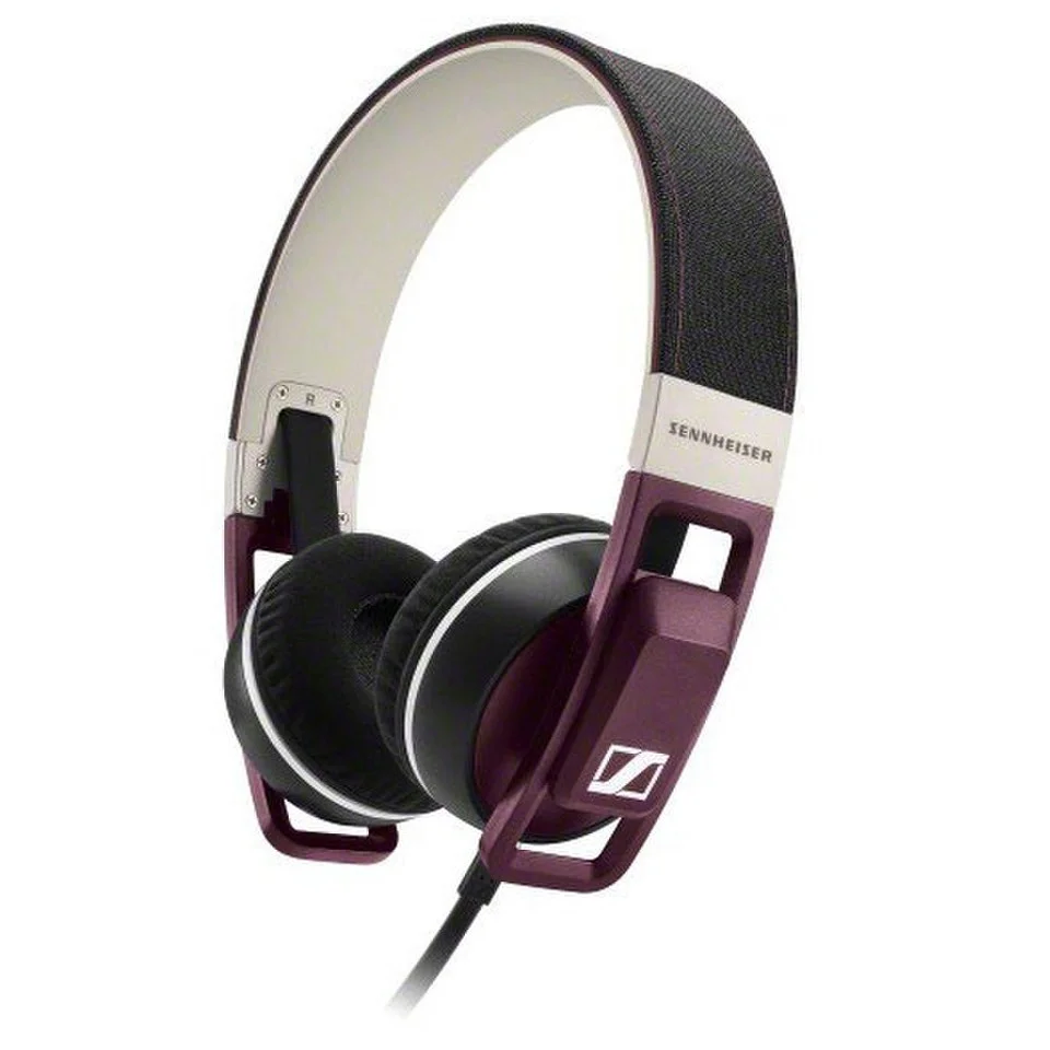 Sennheiser Urbanite On Ear Headphones Inc In-Line Remote & Mic - Plum - iPhone/iPad/iPod Bild 1